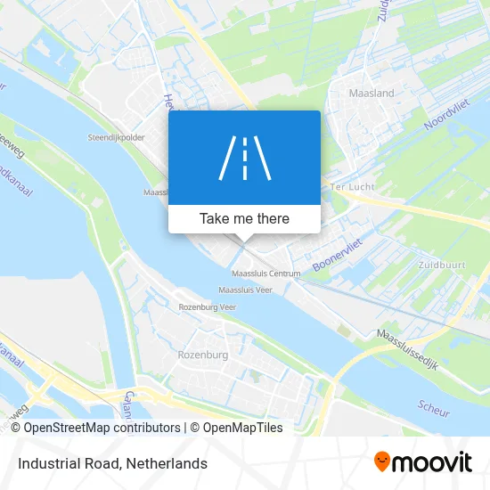 Industrieweg map