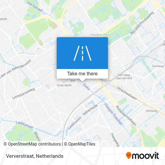 Ververstraat map