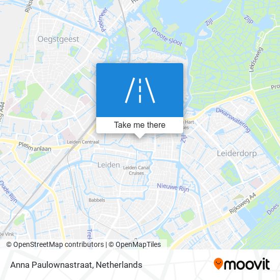 Anna Paulownastraat map