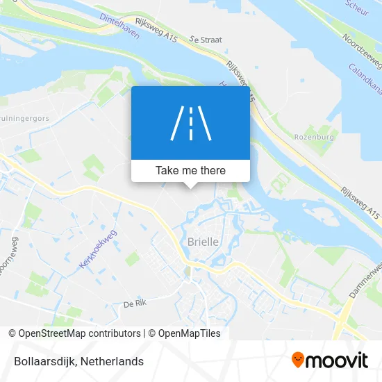 Bollaarsdijk map