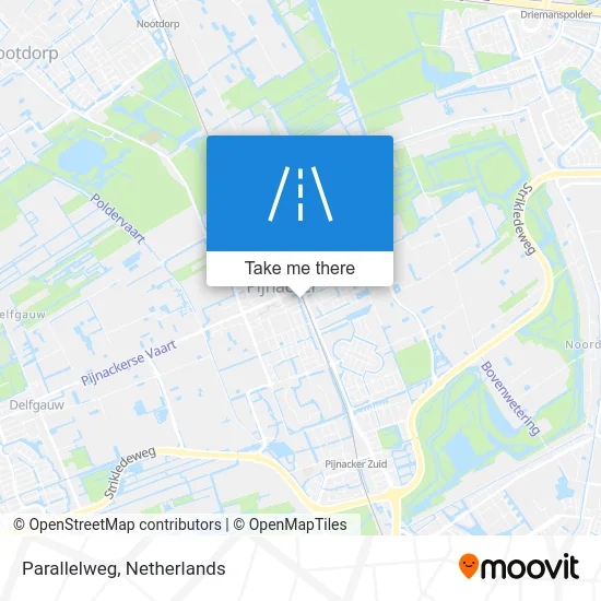 Parallelweg map