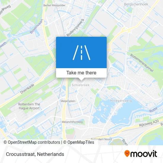 Crocusstraat map