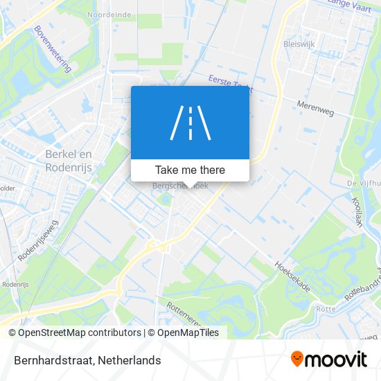 Bernhardstraat map