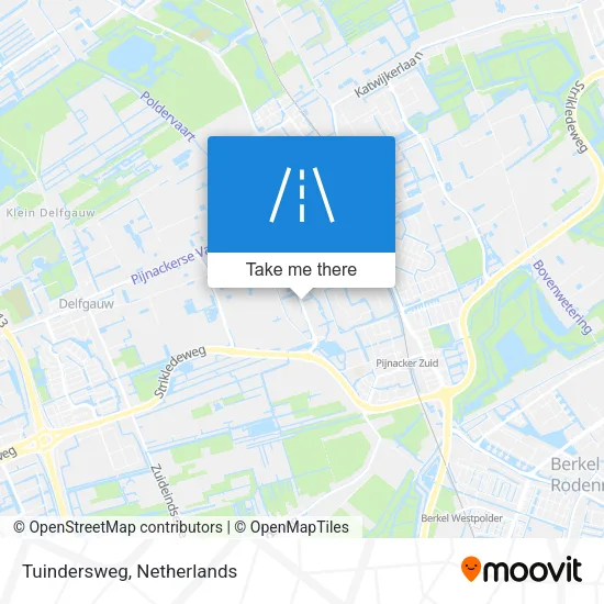 Tuindersweg map