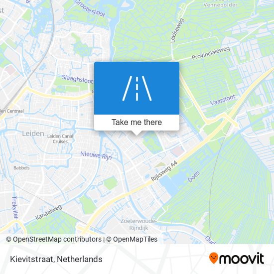 Kievitstraat map