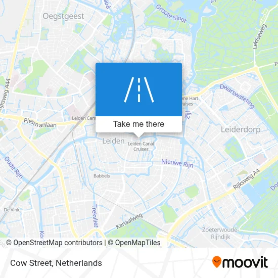 Koestraat map