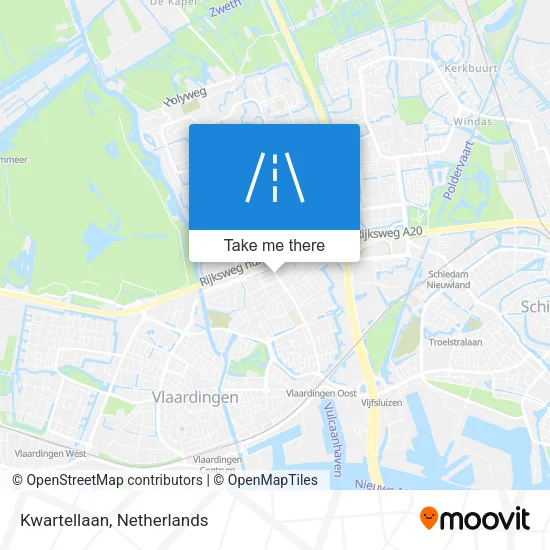 Kwartellaan map