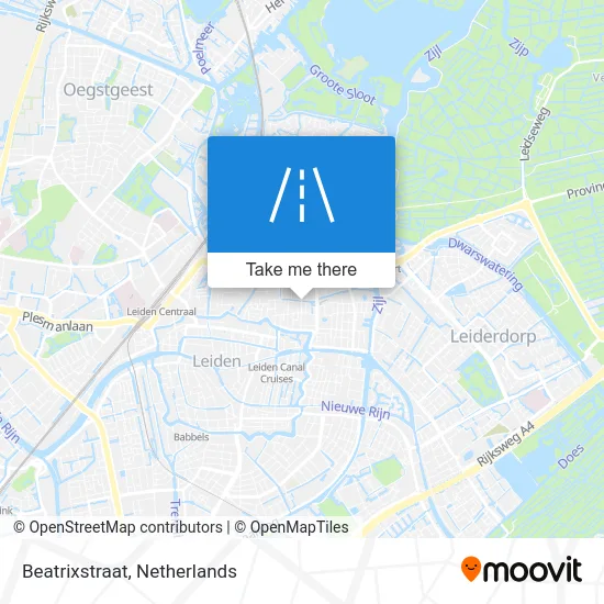 Beatrixstraat map