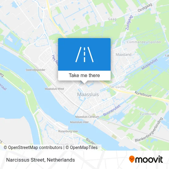 Narcisstraat map