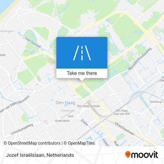 Jozef Israëlslaan map