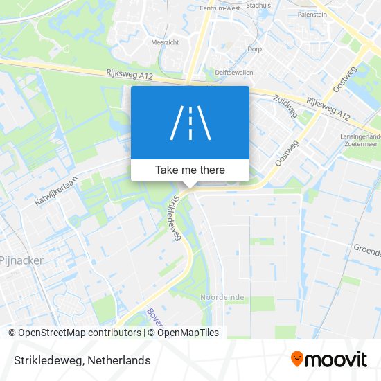 Strikledeweg Karte