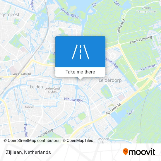 Zijllaan map