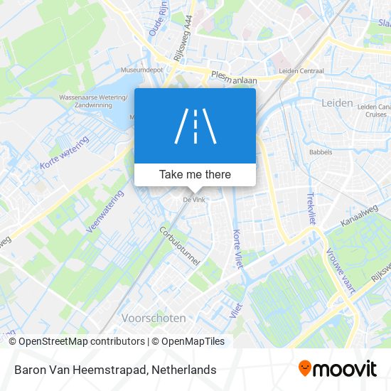 Baron Van Heemstrapad map