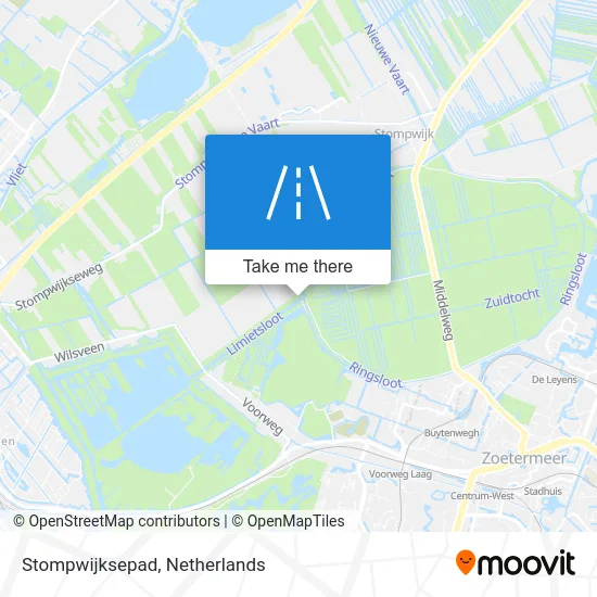 Stompwijksepad map