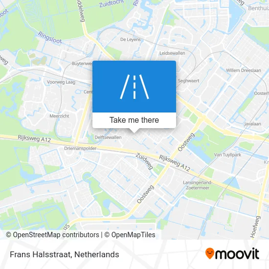 Frans Halsstraat map