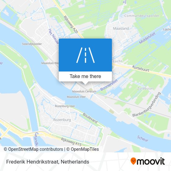 Frederik Hendrikstraat map