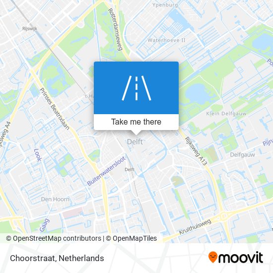 Choorstraat Karte