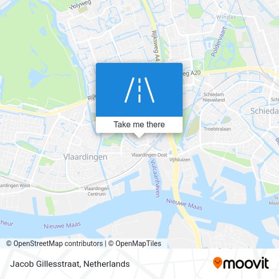 Jacob Gillesstraat map