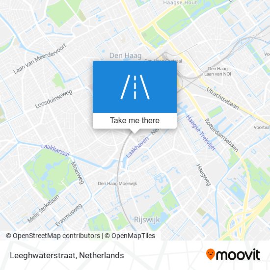 Leeghwaterstraat map