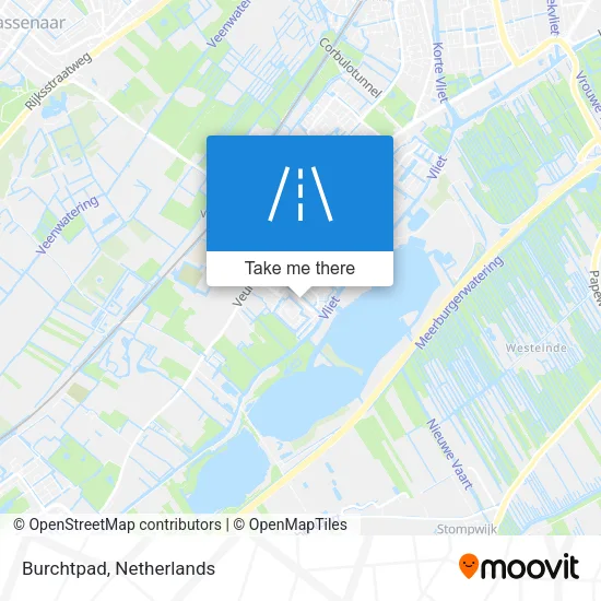 Burchtpad map