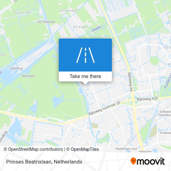 Prinses Beatrixlaan map