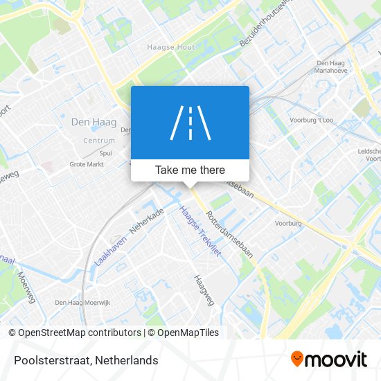 Poolsterstraat map