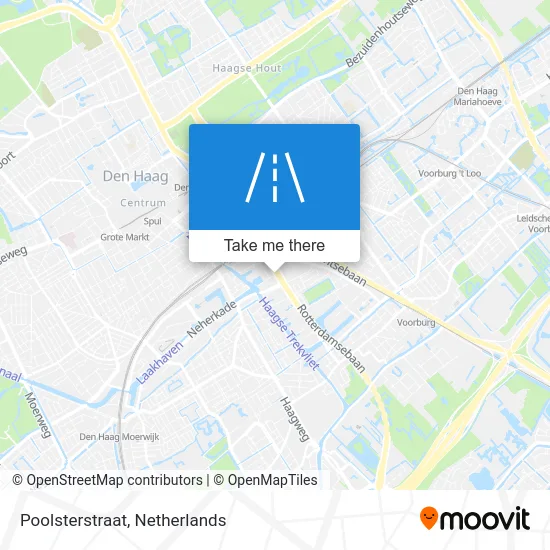 Poolsterstraat map