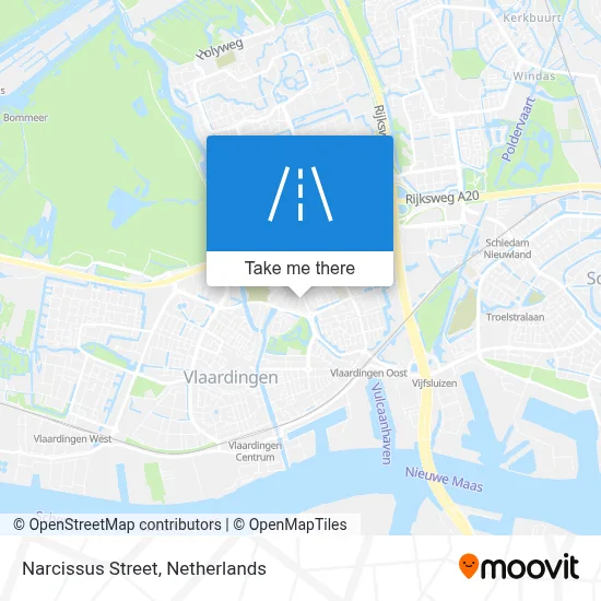Narcisstraat map