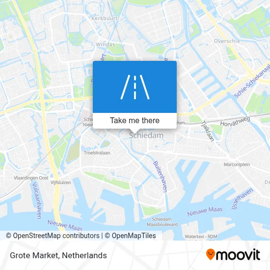 Grote Markt map