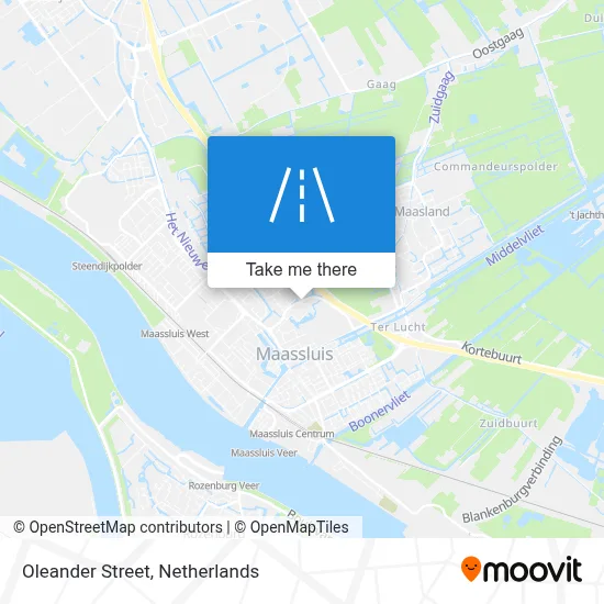 Oleanderstraat map