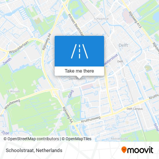 Schoolstraat map