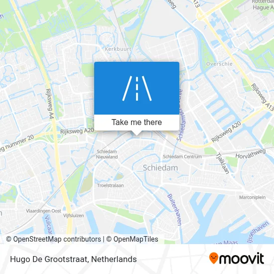 Hugo De Grootstraat map