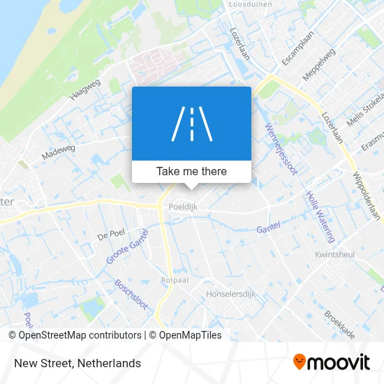 Nieuwstraat map
