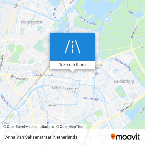 Anna Van Saksenstraat map