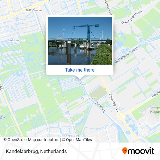 Kandelaarbrug Karte