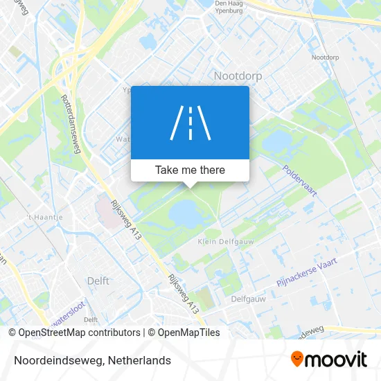 Noordeindseweg map