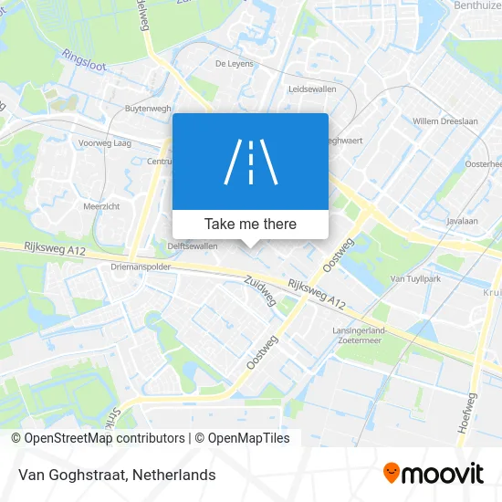 Van Goghstraat map