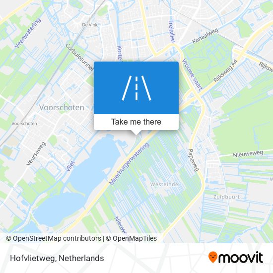 Hofvlietweg map