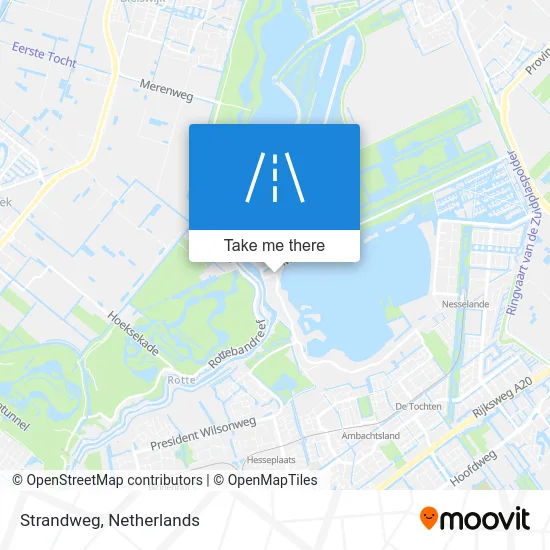 Strandweg map