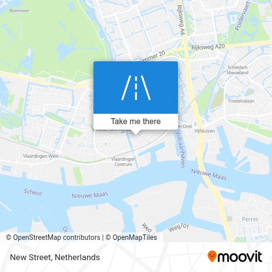 Nieuwstraat map