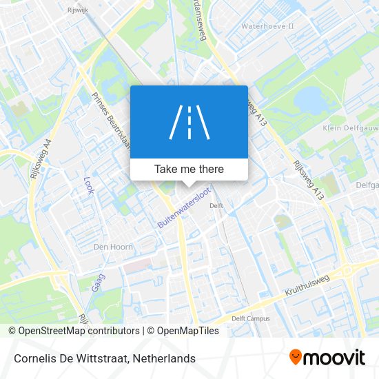 Cornelis De Wittstraat map