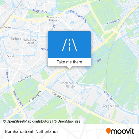 Bernhardstraat map