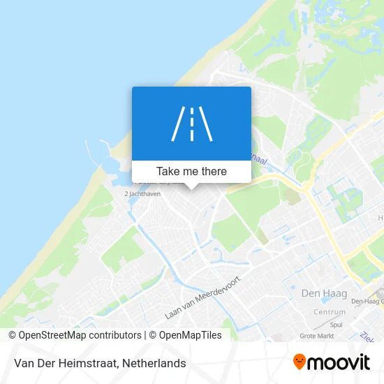 Van Der Heimstraat map