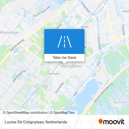 Louise De Colignylaan map