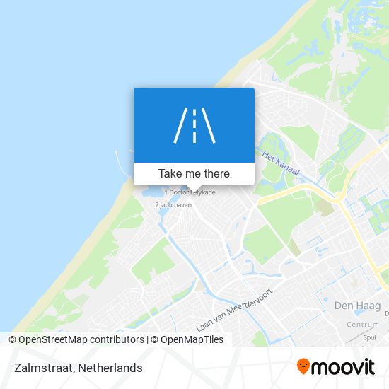 Zalmstraat Karte