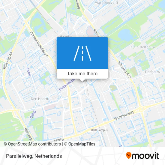 Parallelweg map