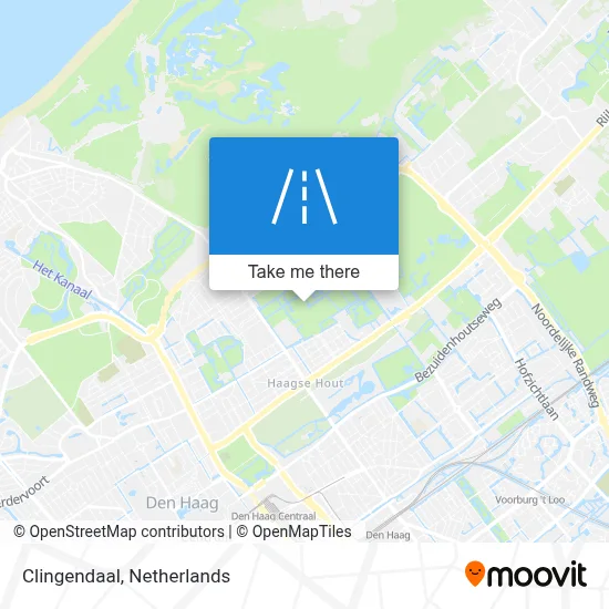 Clingendaal map