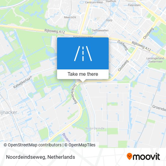 Noordeindseweg Karte