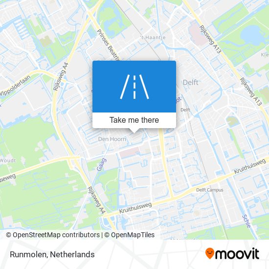 Runmolen map