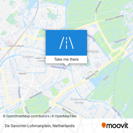 De Savornin Lohmanplein Karte
